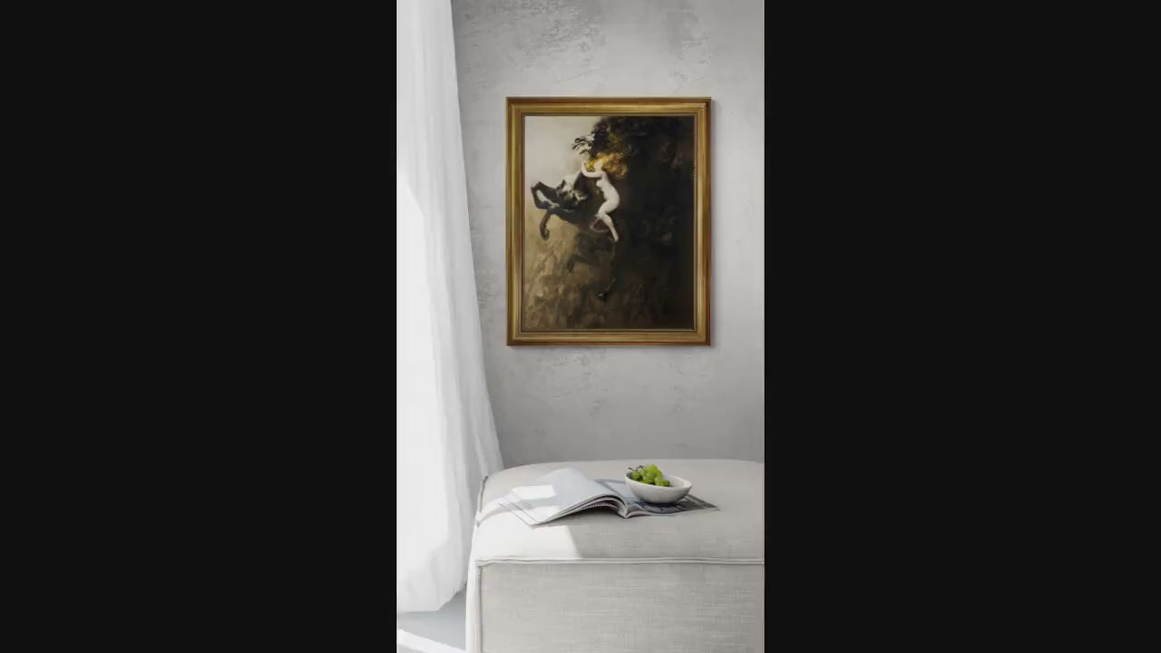 Władysław Podkowiński "Frenzy of Exultations" Giclée Canvas Print