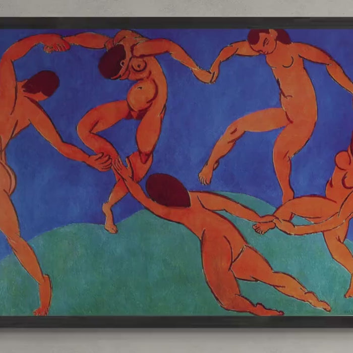 Henri Matisse Dance II Canvas Print | Hand-Textured Wall Art