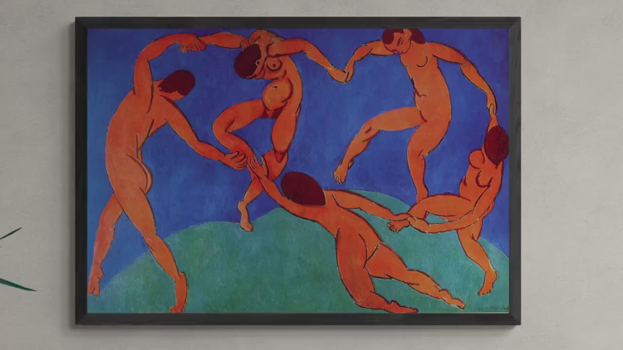 Henri Matisse Dance II Canvas Print | Hand-Textured Wall Art