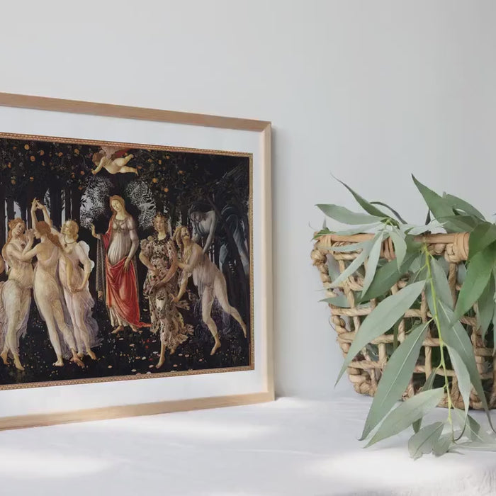 Botticelli La Primavera Art Print | Renaissance Masterpiece