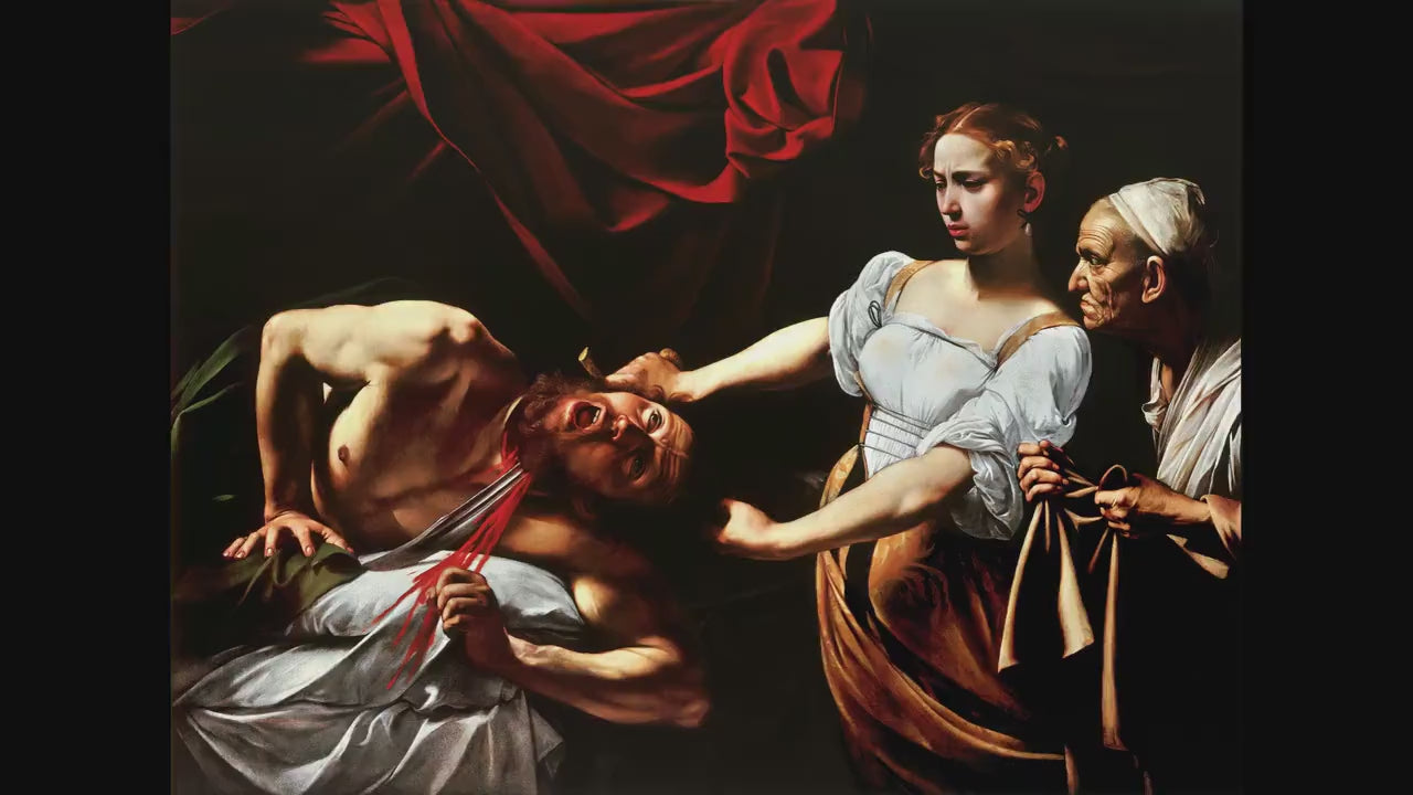 Caravaggio Judith Beheading Holofernes Giclée Print on art paper