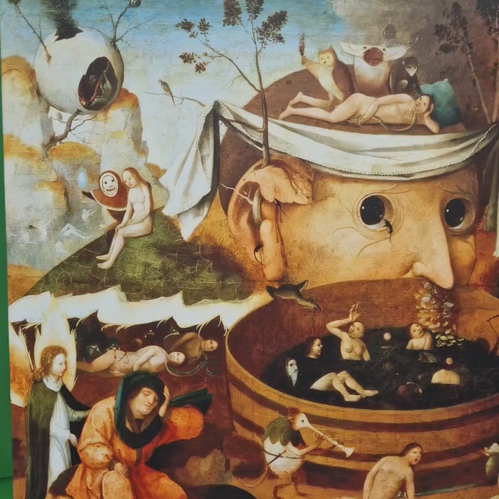 Hieronymus Bosch Tondals Vision, Home Wall Decor Giclee Art Print, Large Print / Canvas Prints, Poster or 3D Hand Finished Premium Print