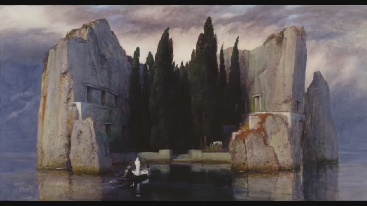 Isle of the Dead Canvas Print | Arnold Böcklin Giclée Reproduction