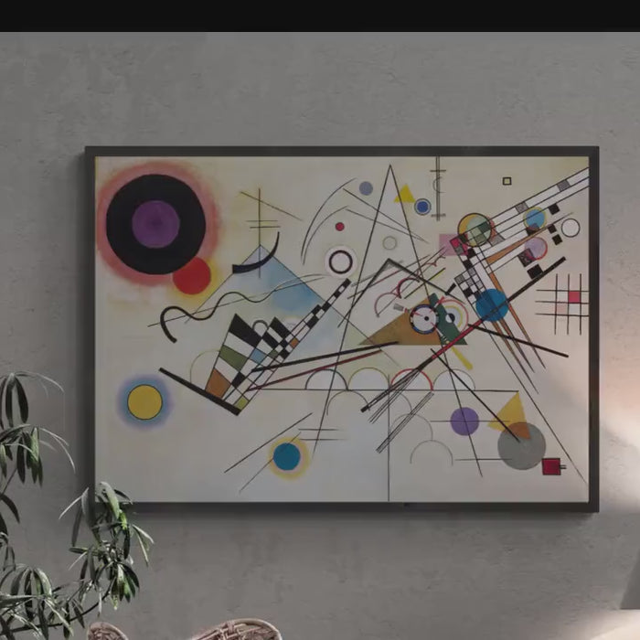 Kandinsky Composition VIII Canvas Print, Hand-Finished Giclee, Ready to Hang