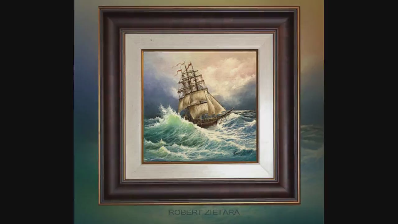 Tall Ship Giclée Print | Nautical Maritime Seascape Art