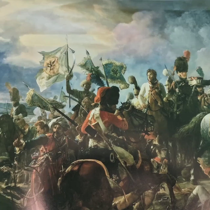 Battle of Austerlitz Fine Art Print – Napoleon, Giclee Archival Poster