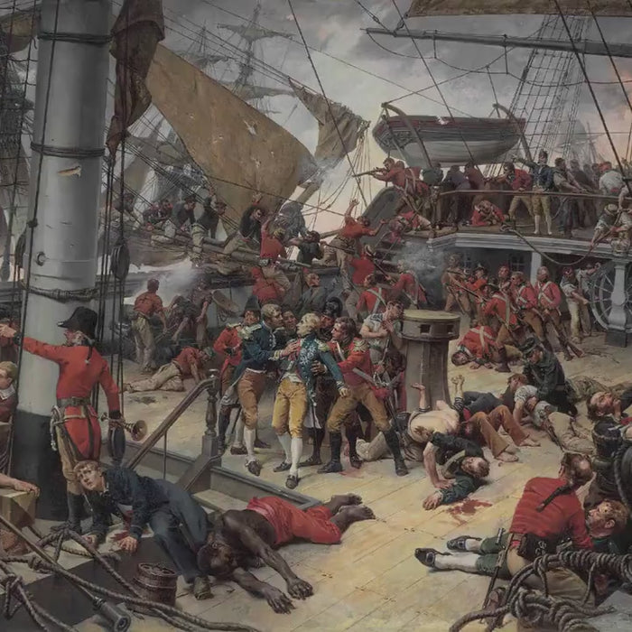 The Death of Lord Nelson Giclée Print, Paul Léon Jazet Fine Art Reproduction