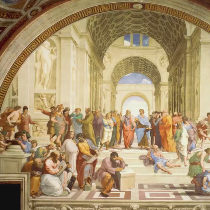 The School of Athens, Raphael, Renaissance Art Print on Canvas
