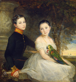 ROYAL PORTRAIT FOR CHILDREN Foshe Print ART