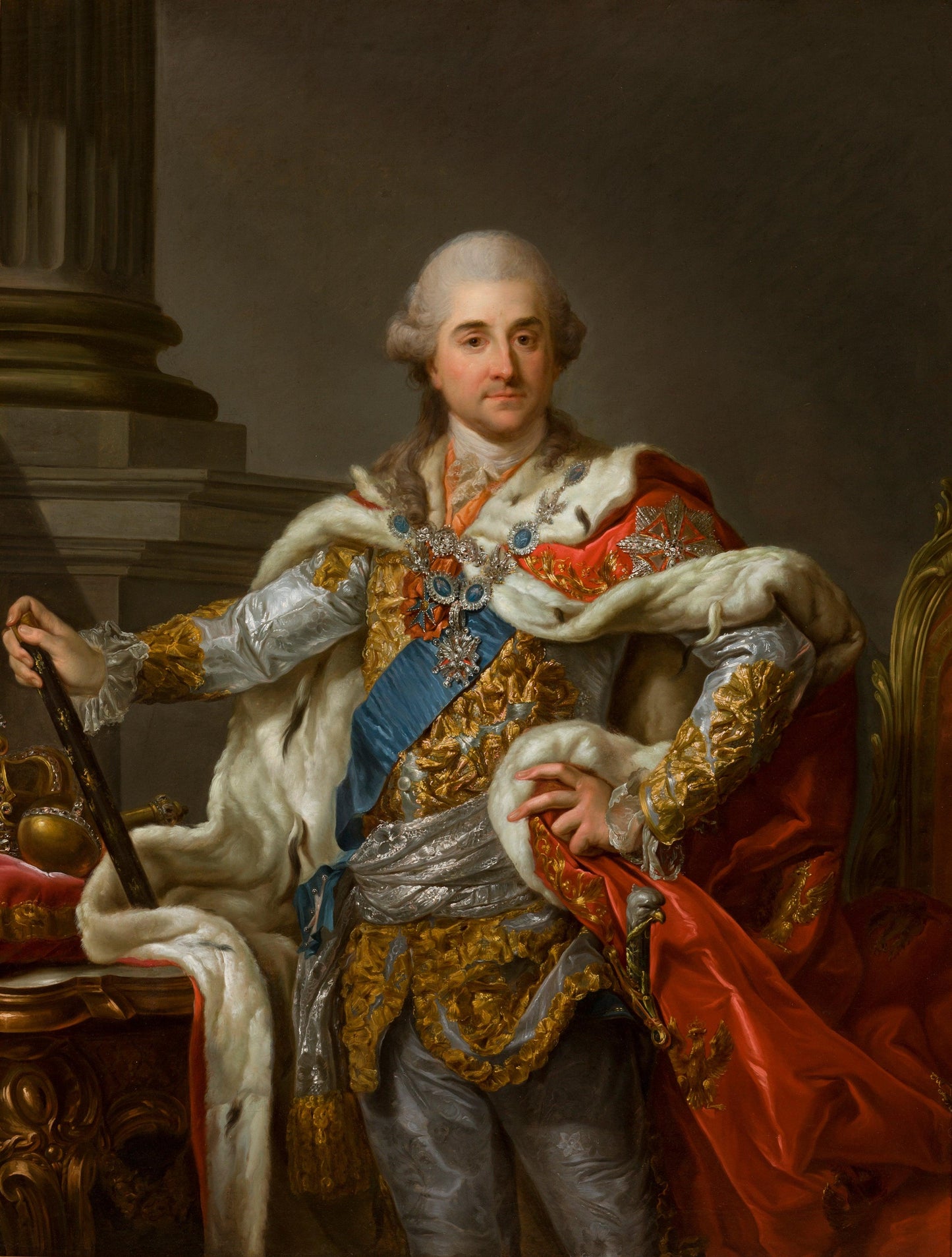 ROYAL PORTRAIT FOR HIM Foshe Print ART