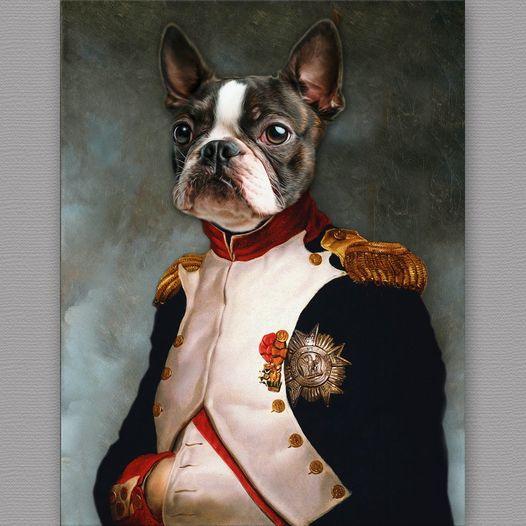 PET PORTRAIT Foshe Print ART