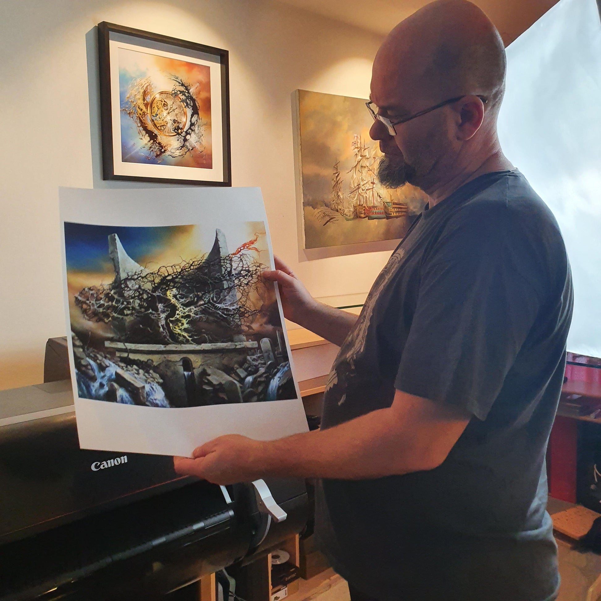 YOUR CUSTOM GICLÉE Foshe Print ART