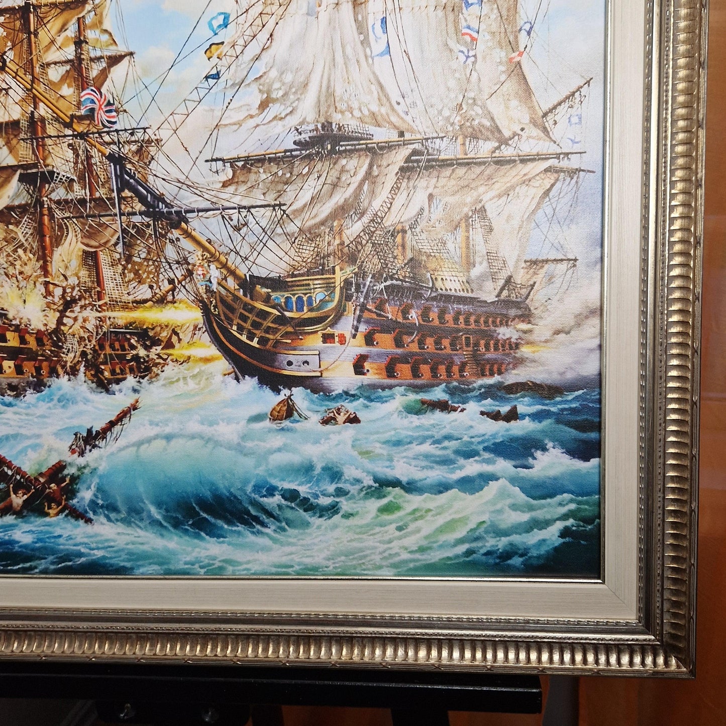 BATTLE OF TRAFALGAR (Framed) Foshe ART