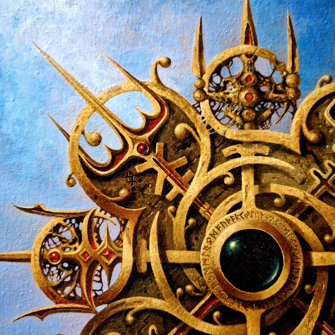 VALHALLA HEART - Viking Compass Foshe ART