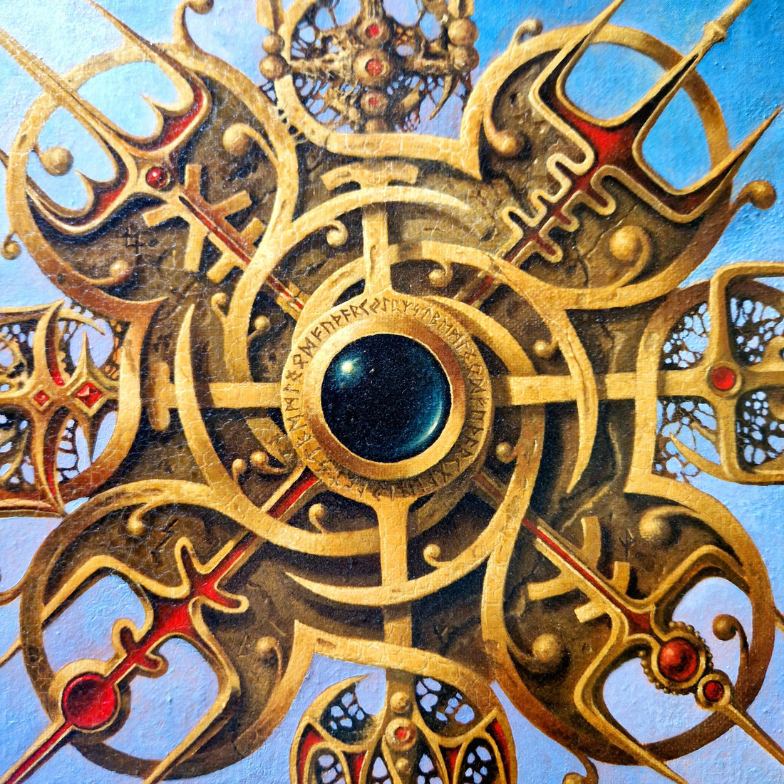 VALHALLA HEART - Viking Compass Foshe ART