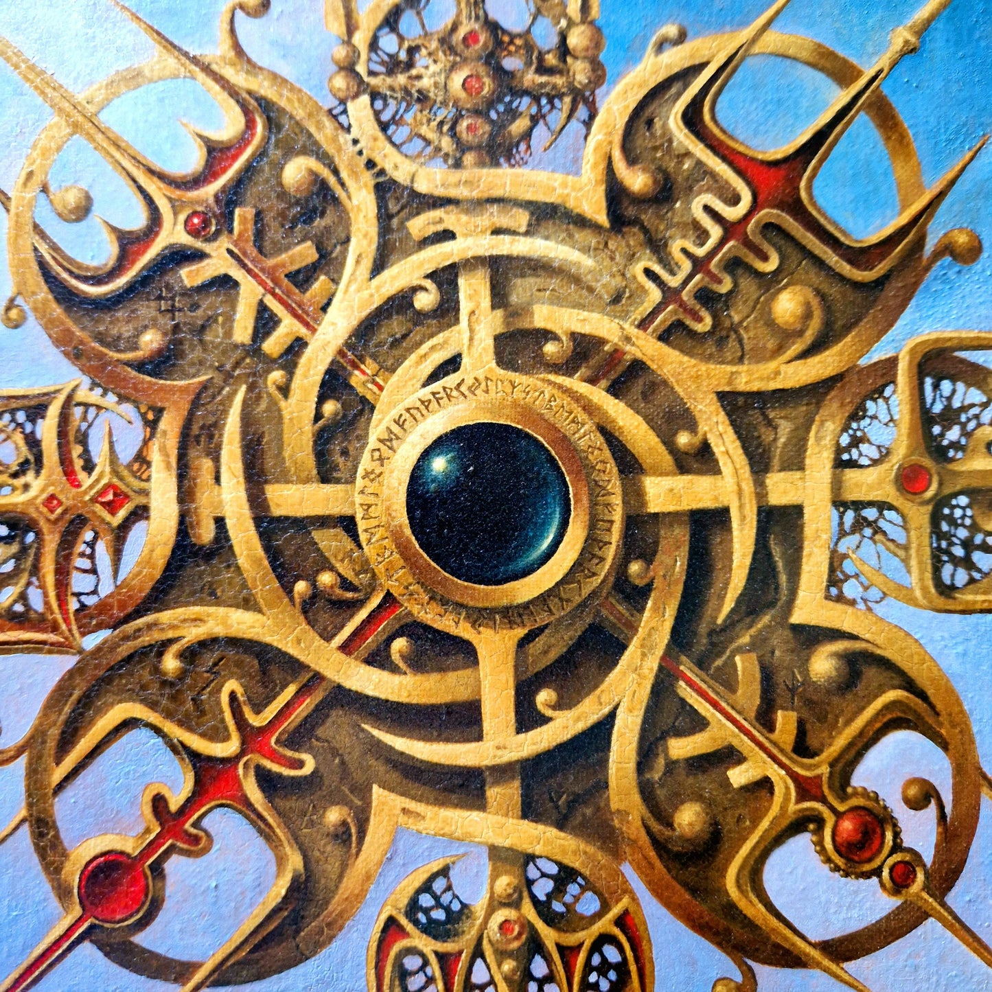 VALHALLA HEART - Viking Compass Foshe ART