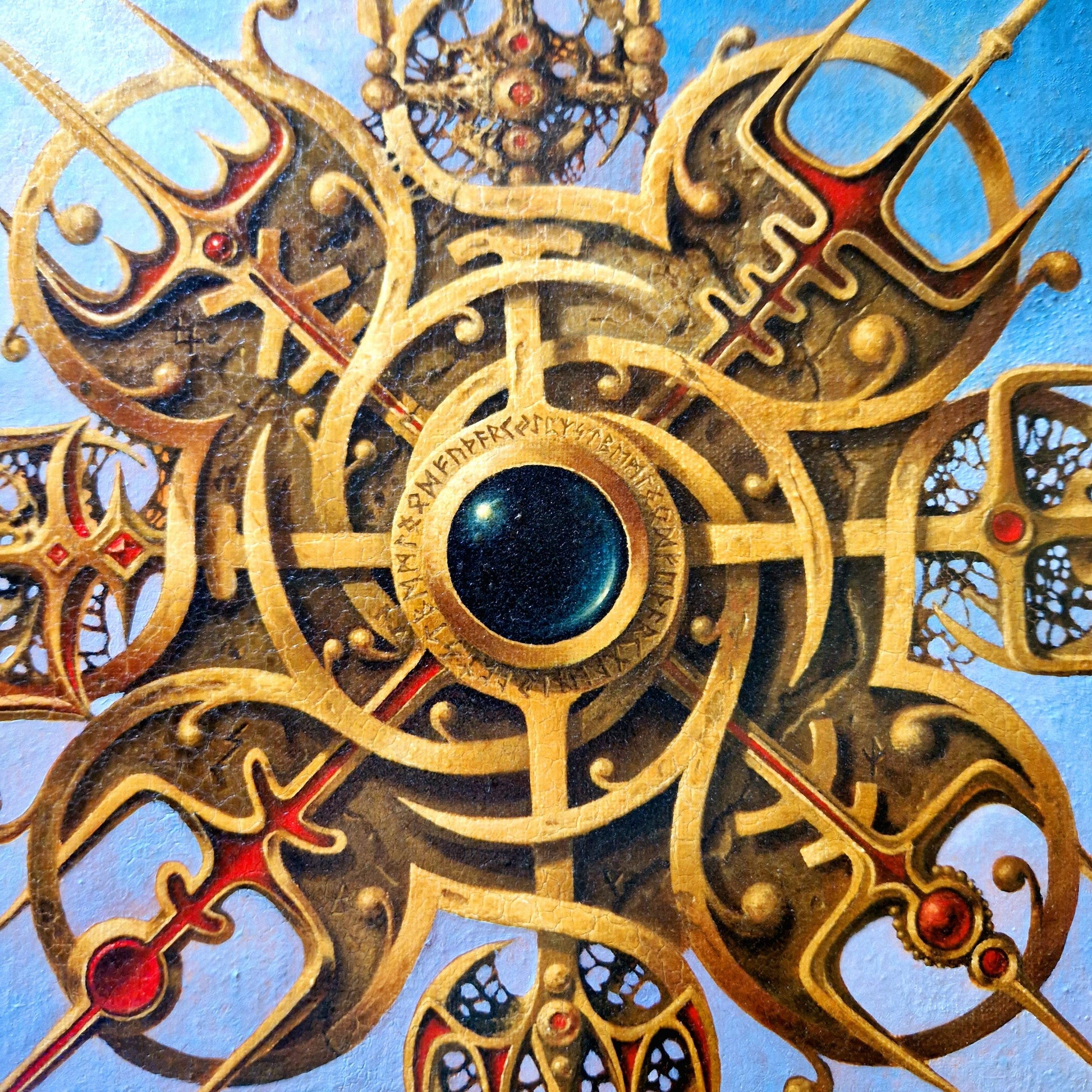 VALHALLA HEART - Viking Compass Foshe ART