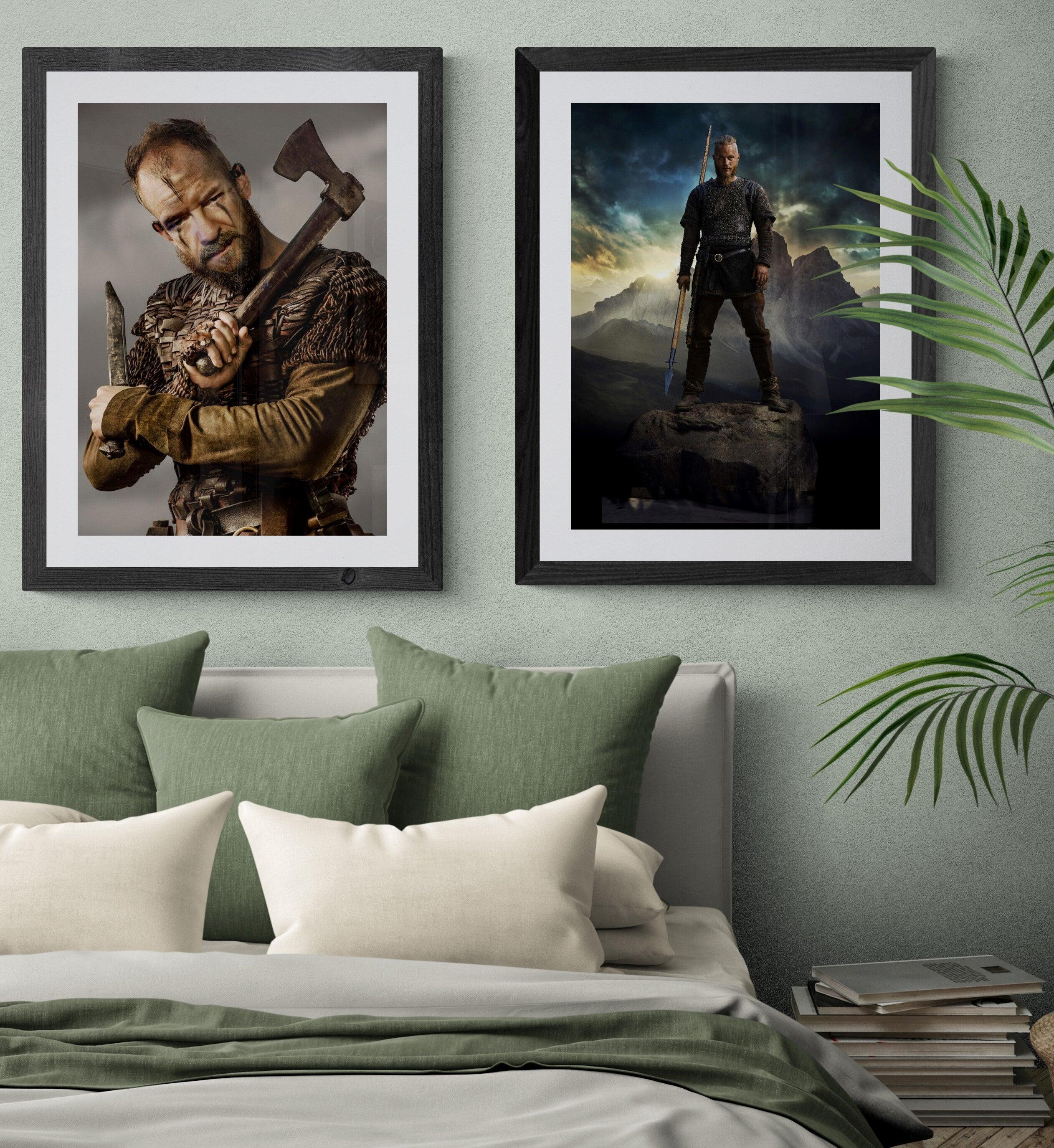 VIKING PORTRAIT Foshe Print ART