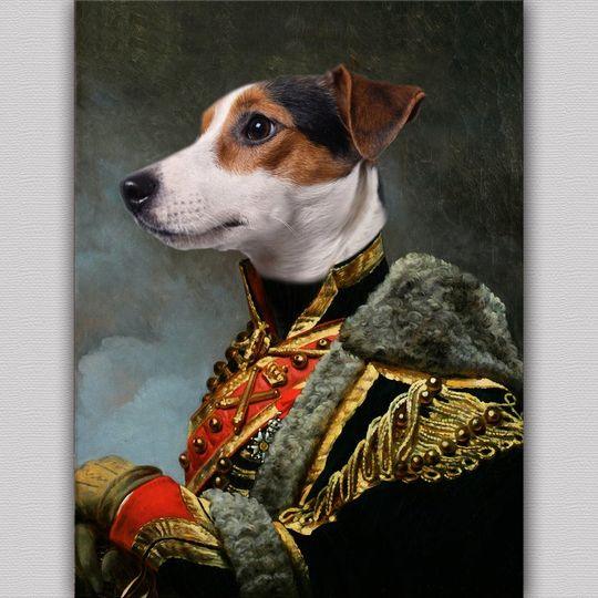 PET PORTRAIT Foshe Print ART