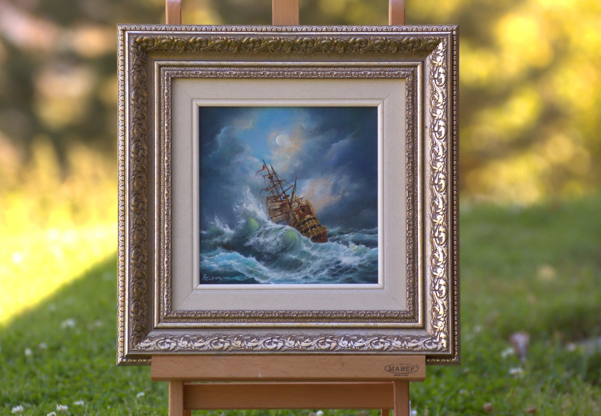 SHIP AT SEA (2) Foshe ART