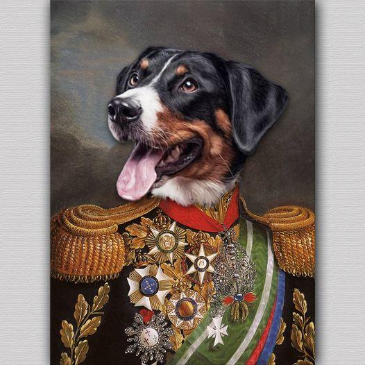 PET PORTRAIT Foshe Print ART