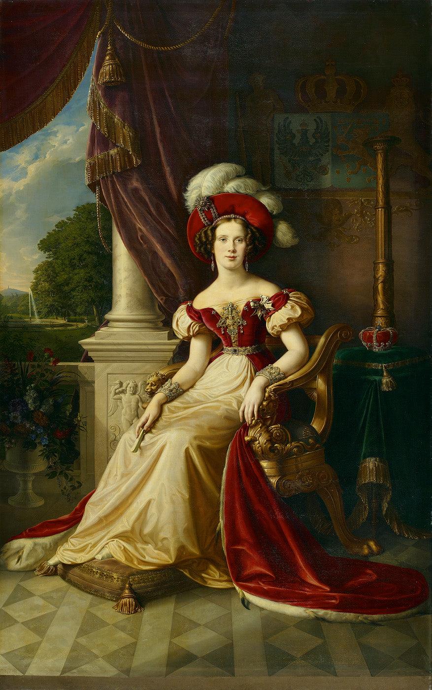 ROYAL PORTRAIT FOR HER Foshe Print ART