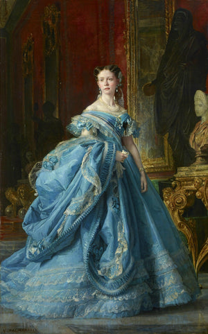 ROYAL PORTRAIT FOR HER Foshe Print ART