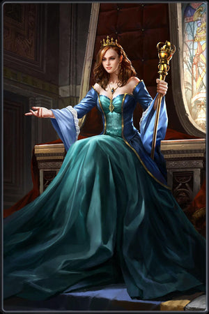 ROYAL PORTRAIT FOR HER Foshe Print ART
