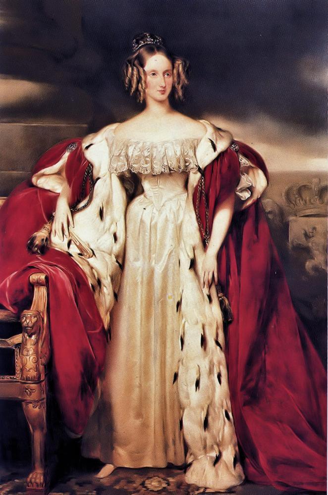 ROYAL PORTRAIT FOR HER Foshe Print ART