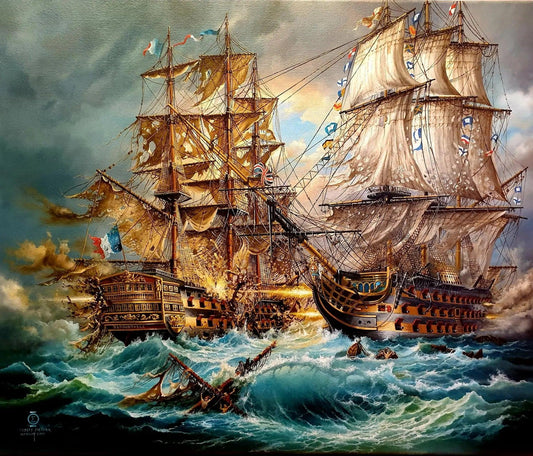 BATTLE OF TRAFALGAR (2) Foshe ART