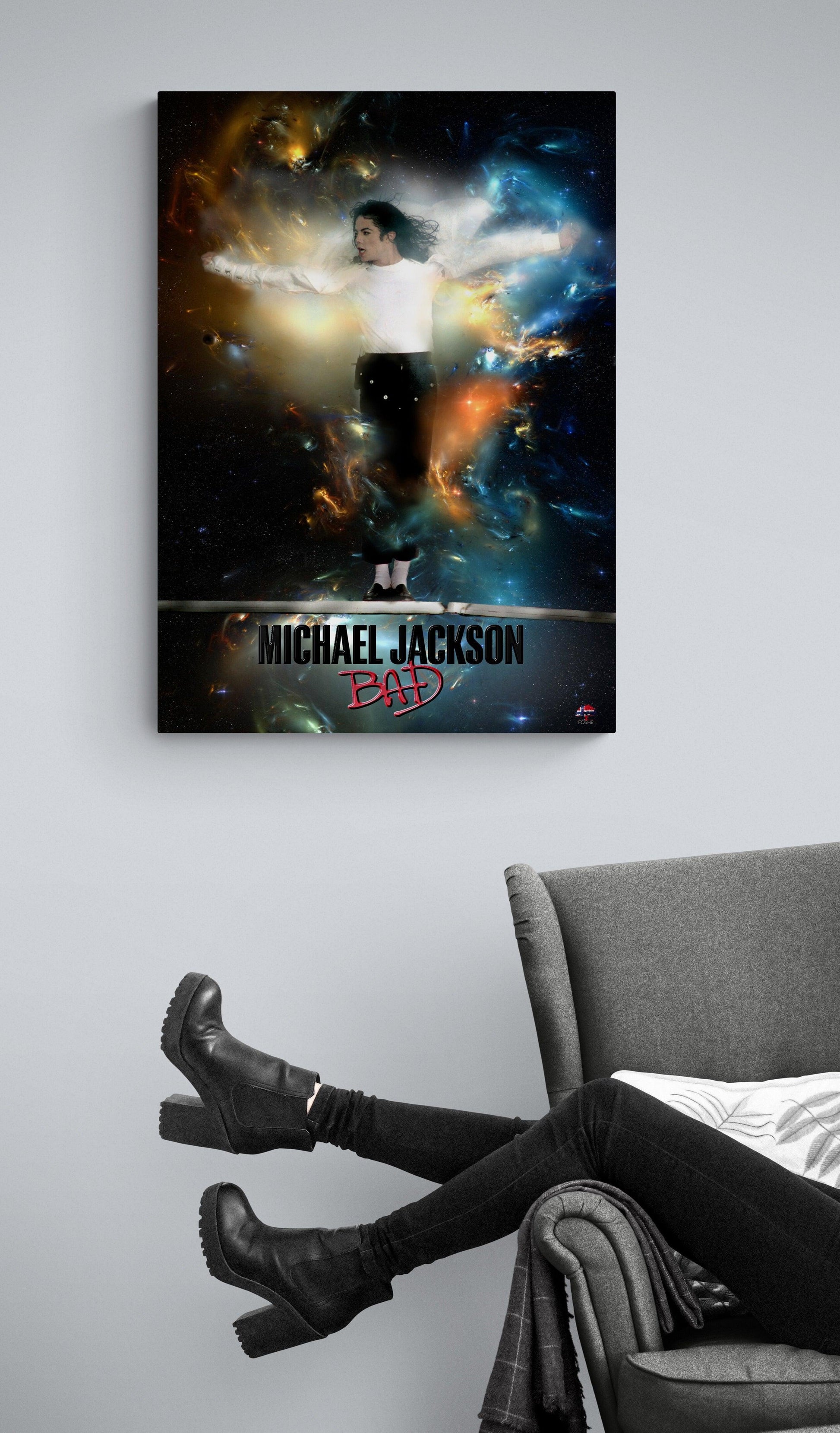 MICHAEL JACKSON Foshe ART