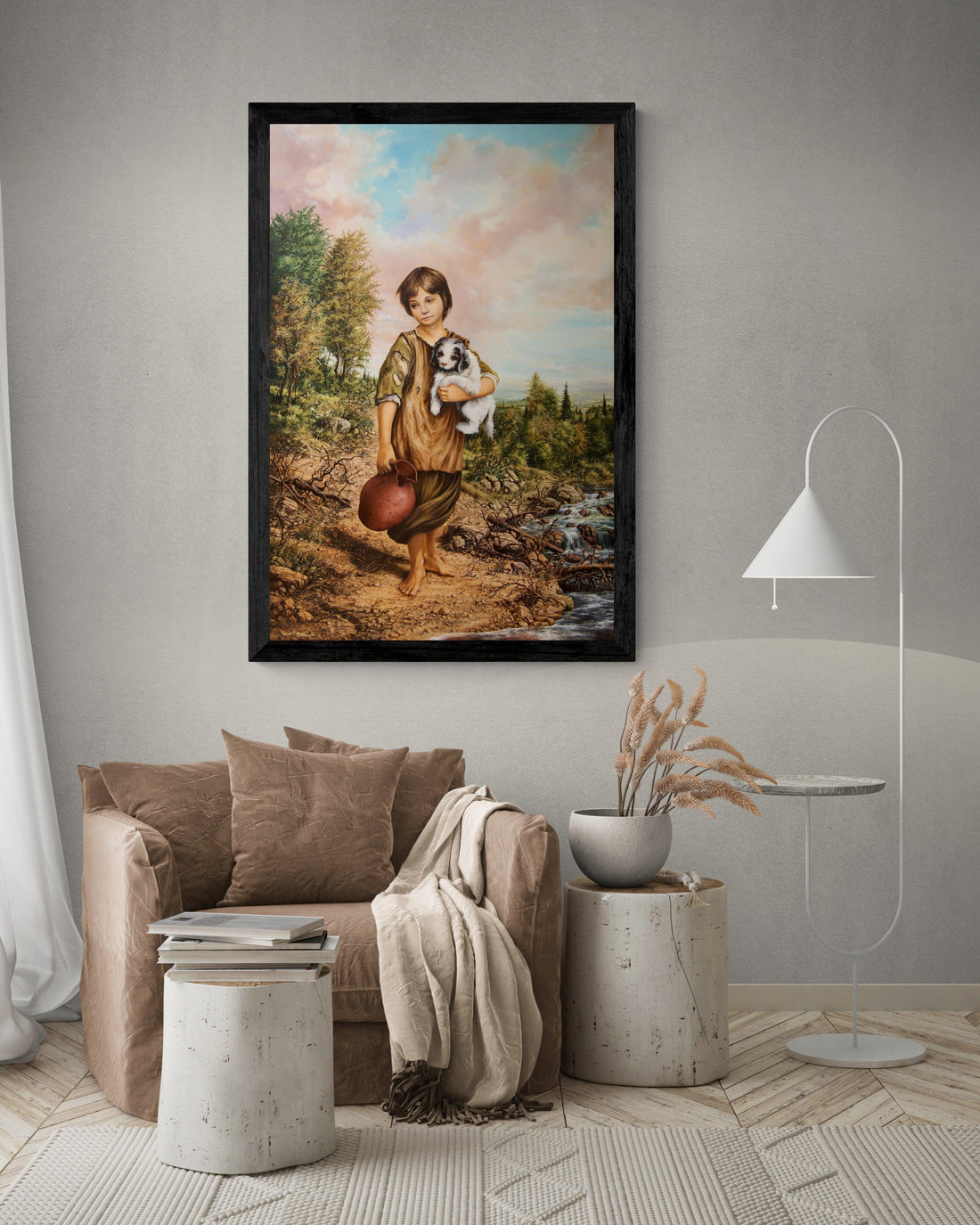 VILLAGE GIRL Foshe ART