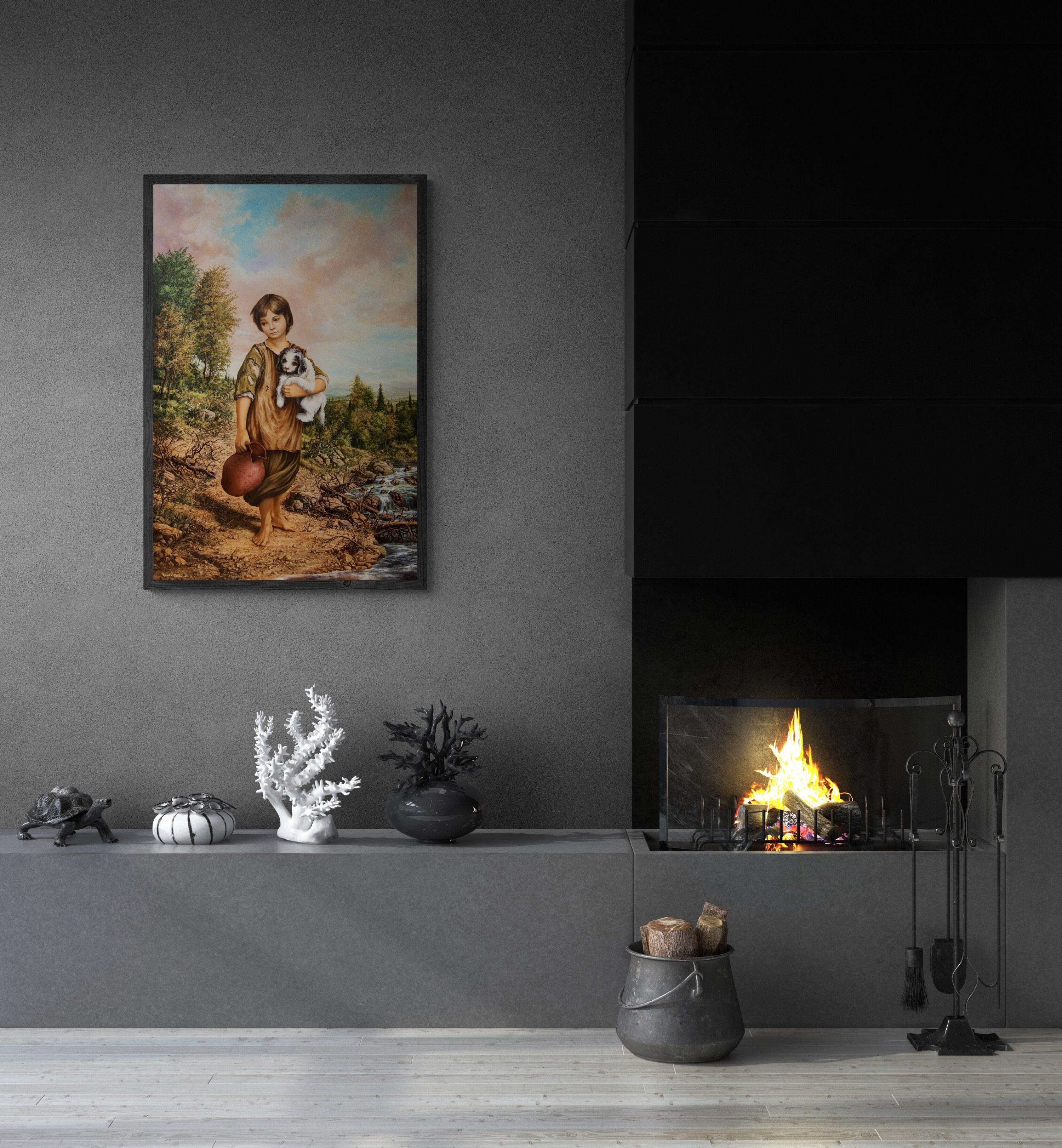 VILLAGE GIRL Foshe ART