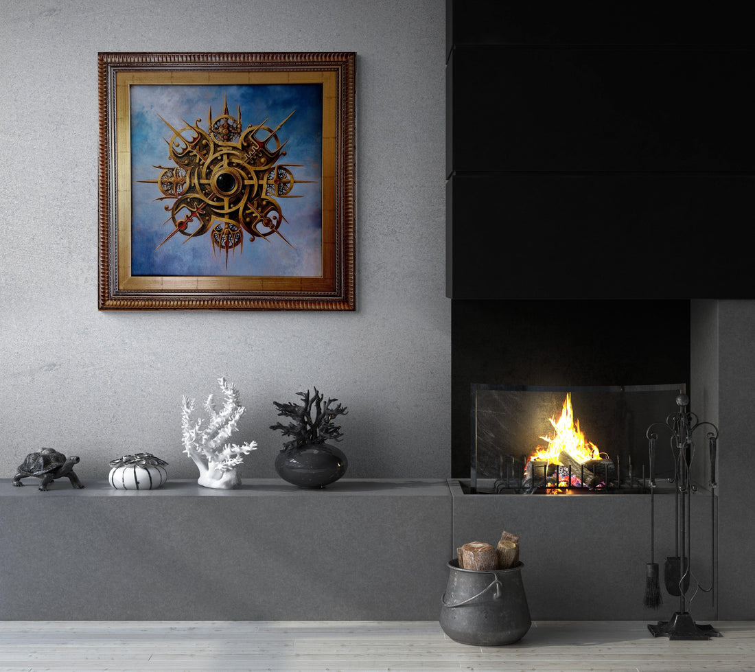 VALHALLA HEART - Viking Compass Foshe ART