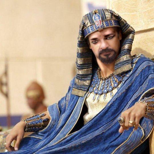 PHARAOH PORTRAIT Foshe Print ART