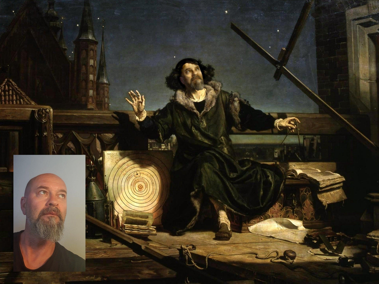 COPERNICUS PORTRAIT Foshe Print ART