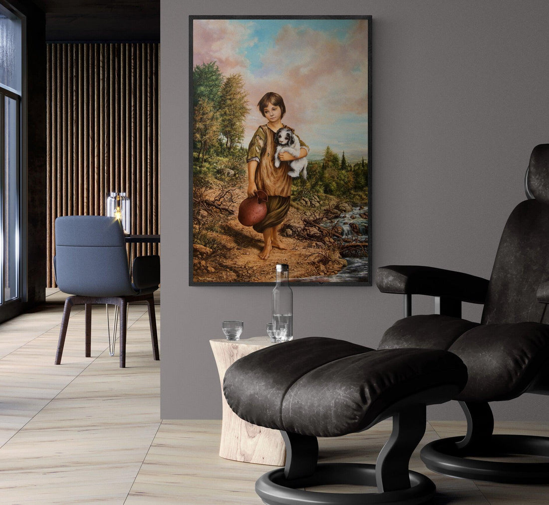 VILLAGE GIRL Foshe ART