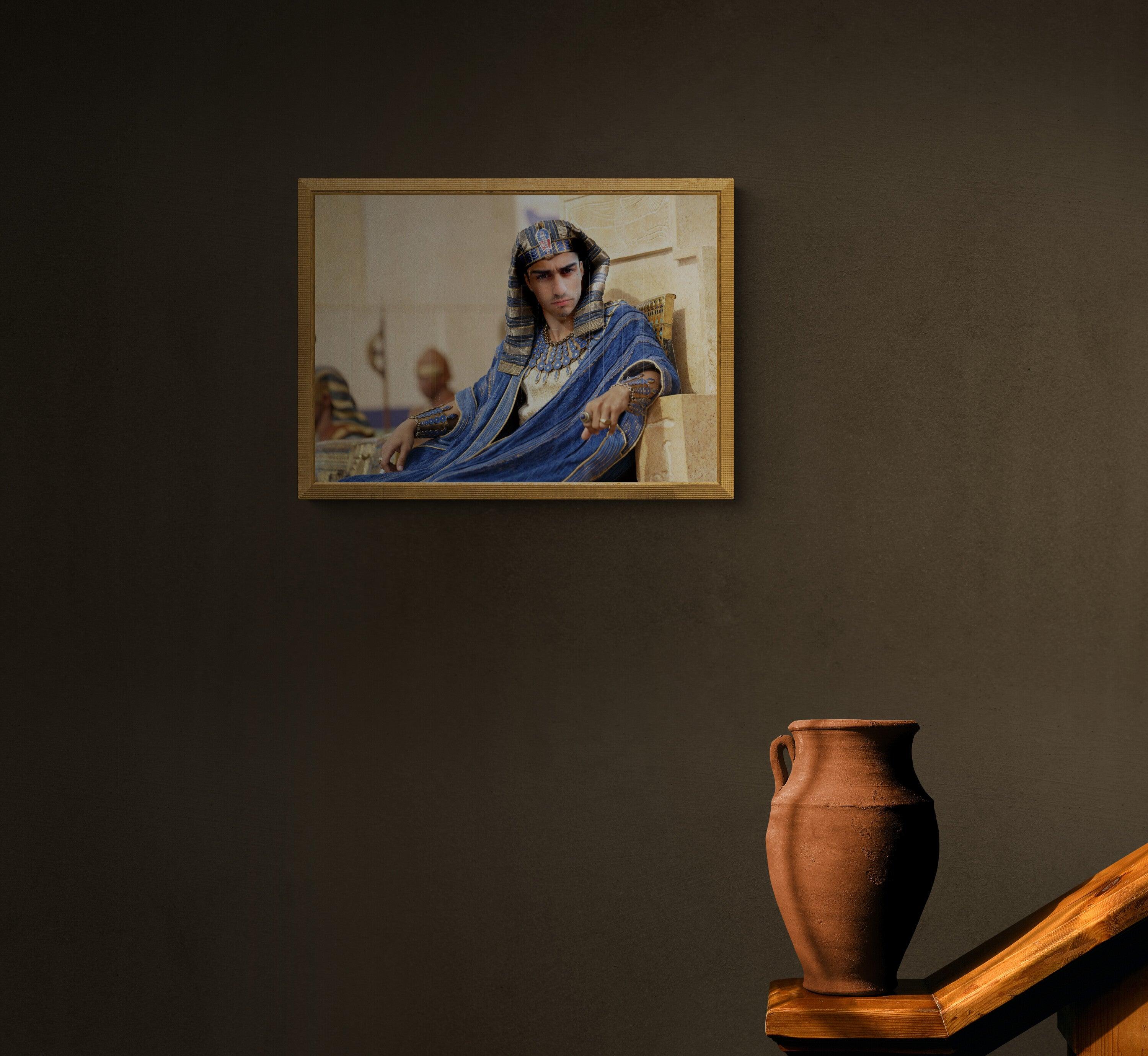 PHARAOH PORTRAIT Foshe Print ART