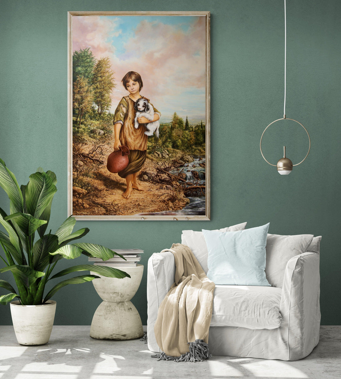 VILLAGE GIRL Foshe ART