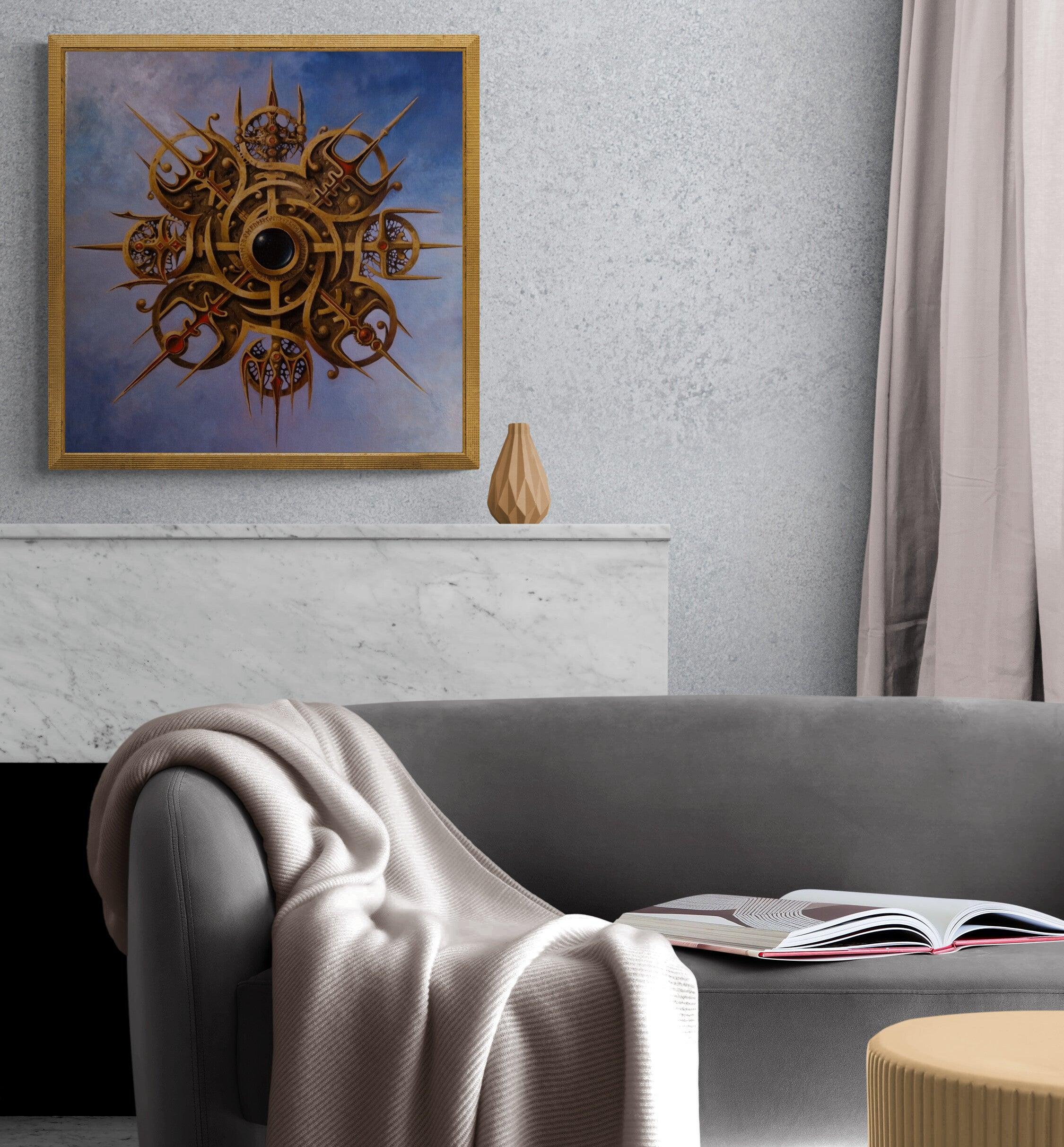 VALHALLA HEART - Viking Compass Foshe ART