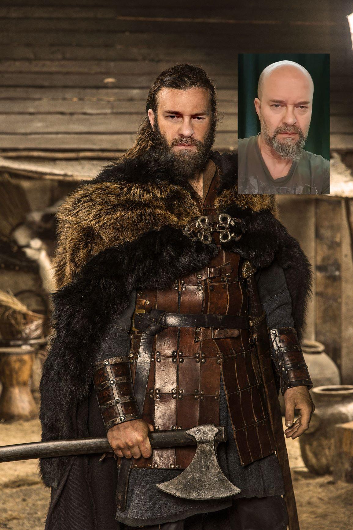 VIKING PORTRAIT Foshe Print ART