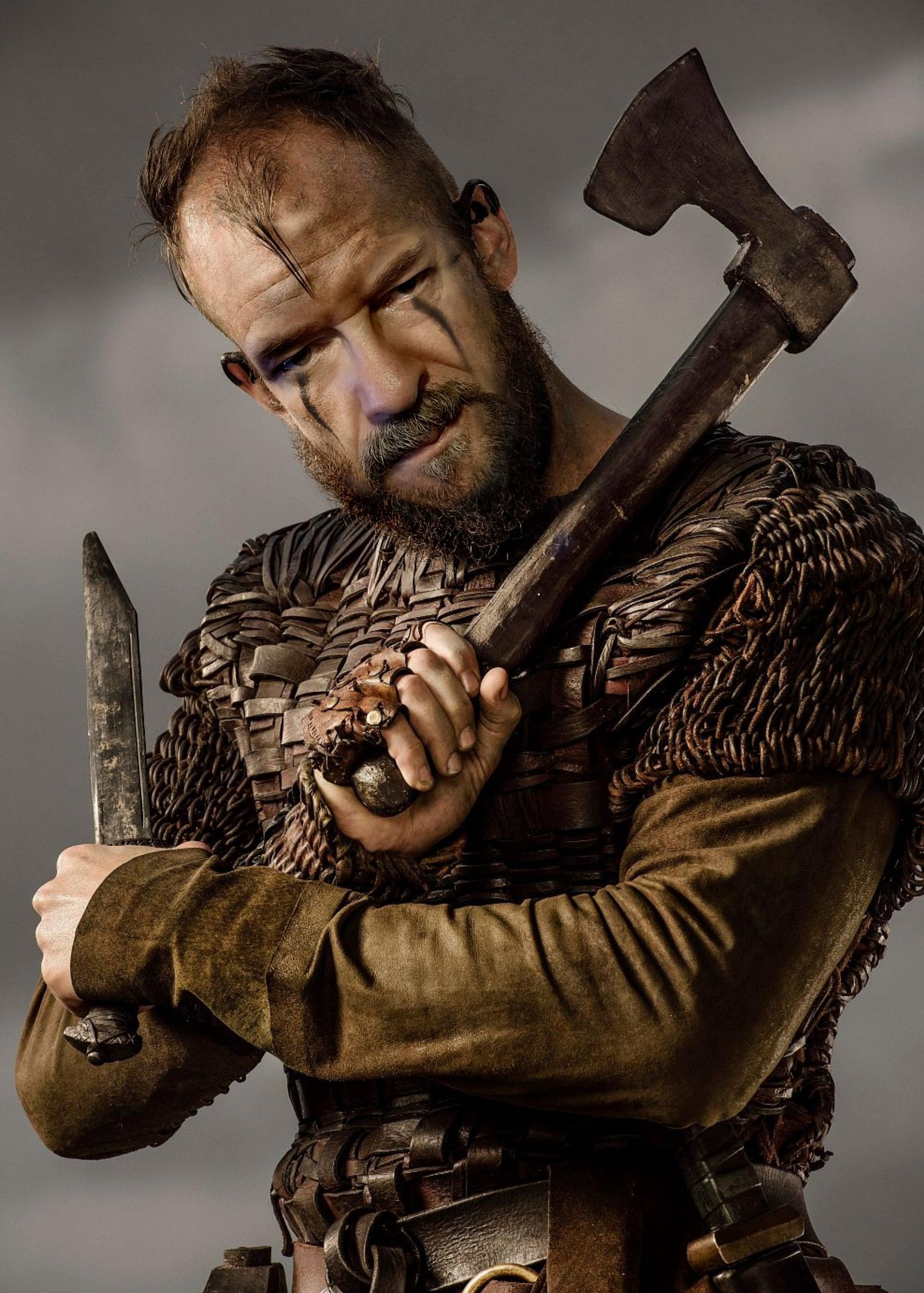 VIKING PORTRAIT Foshe Print ART