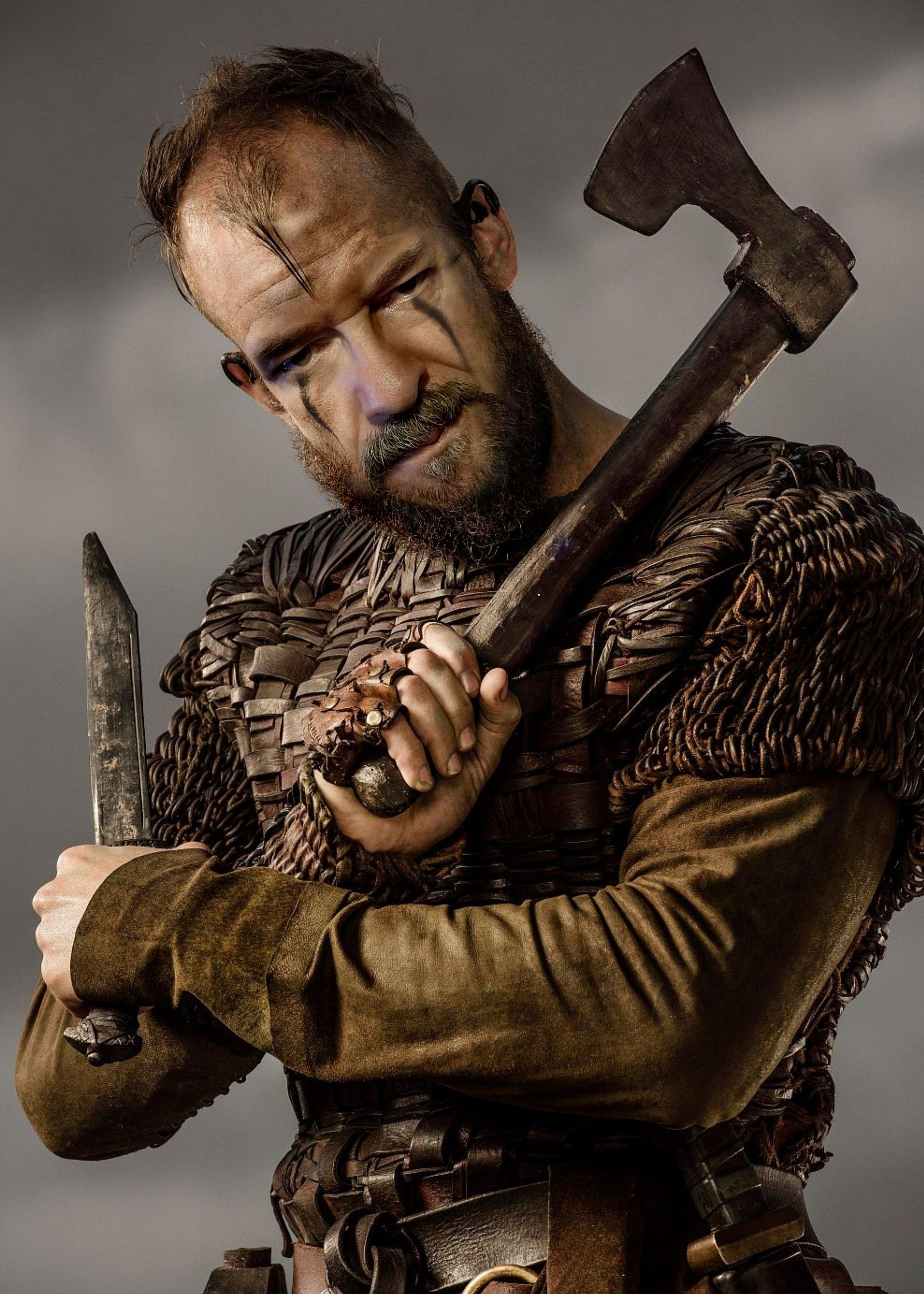 VIKING PORTRAIT Foshe Print ART