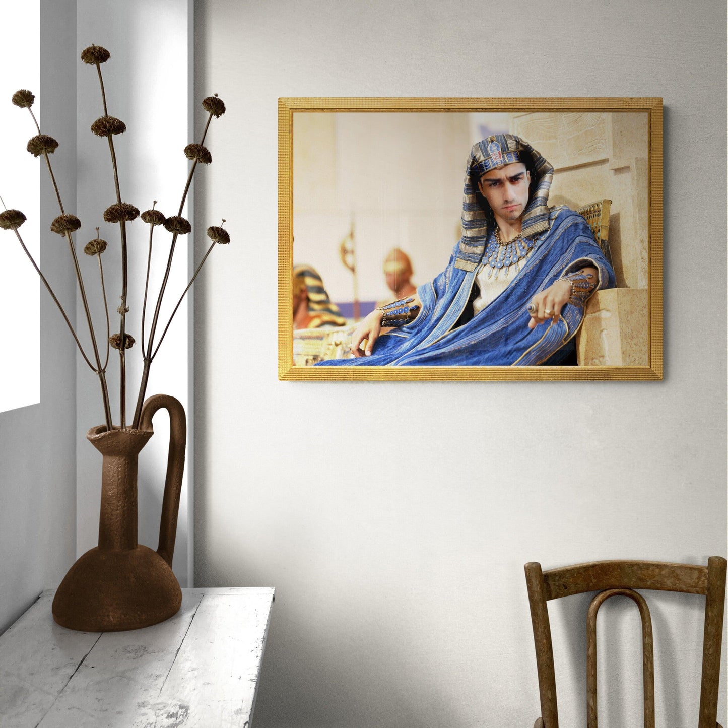 PHARAOH PORTRAIT Foshe Print ART