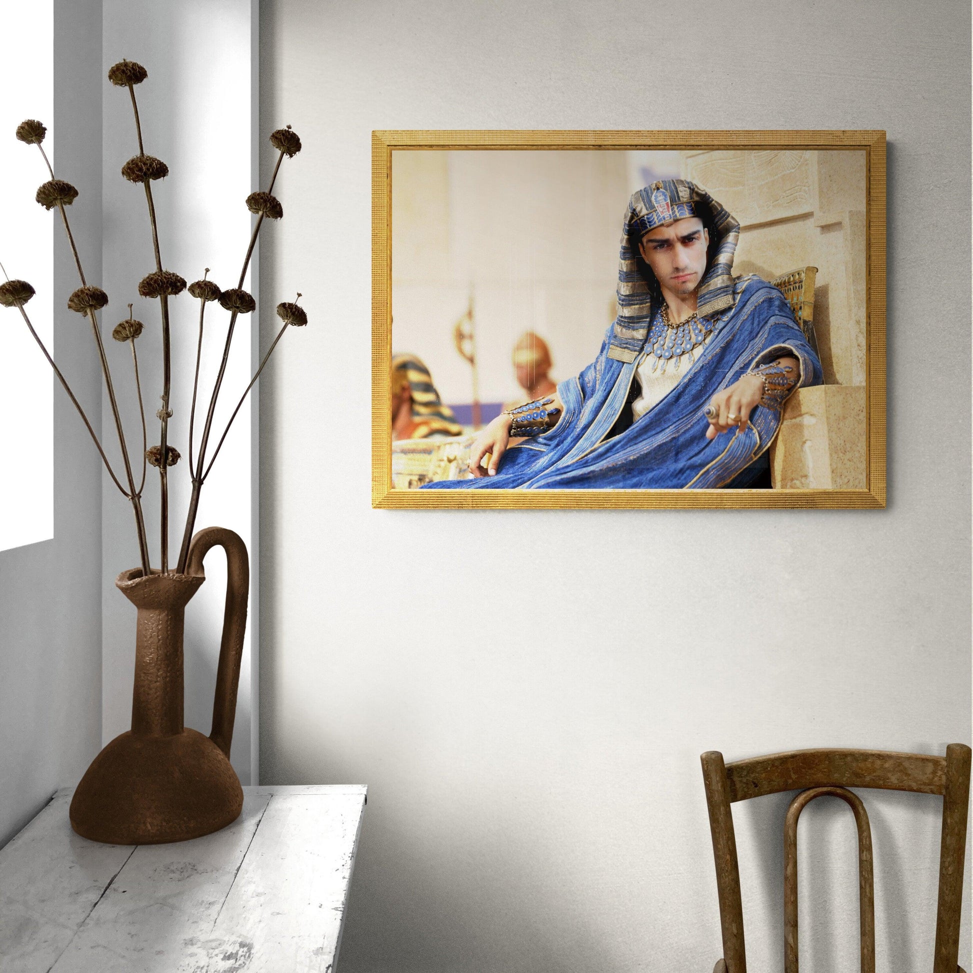 PHARAOH PORTRAIT Foshe Print ART