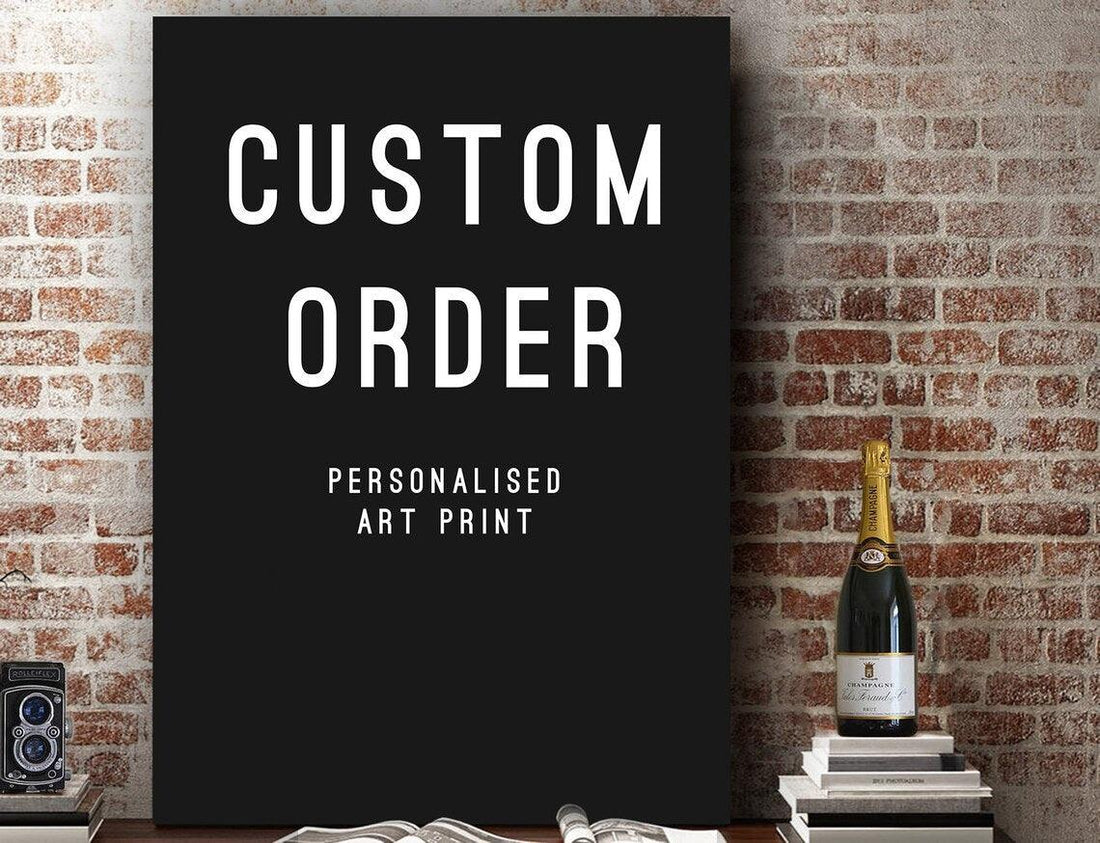 YOUR CUSTOM GICLÉE Foshe Print ART
