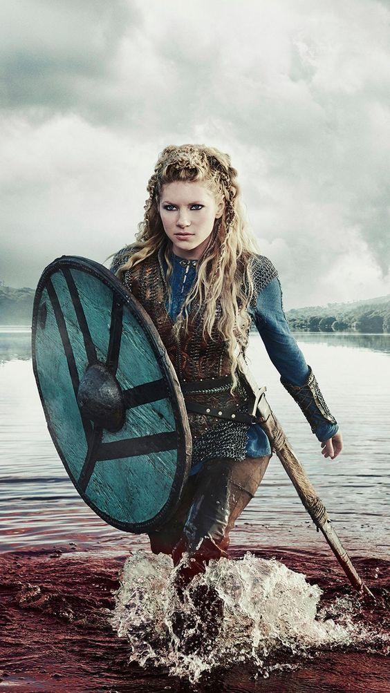 SHIELD-MAIDEN PORTRAIT Foshe Print ART