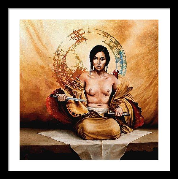 RED THIN LINE Foshe ART