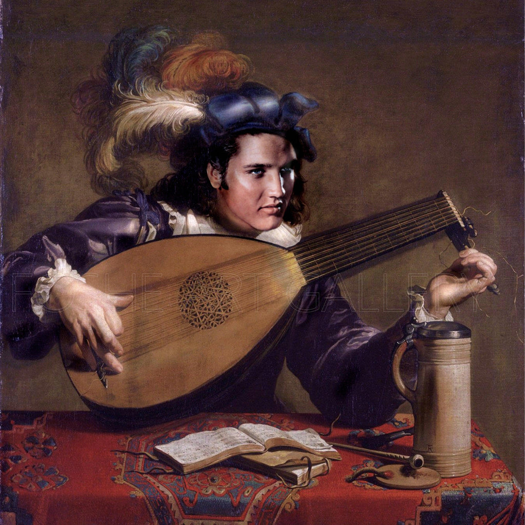 ELVIS PRESLEY Foshe ART