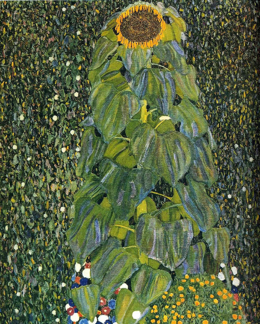 GUSTAV KLIMT wall art set of 3 prints, Floral, Botanical, Plant, Green sage, giclee prints FOSHE ART